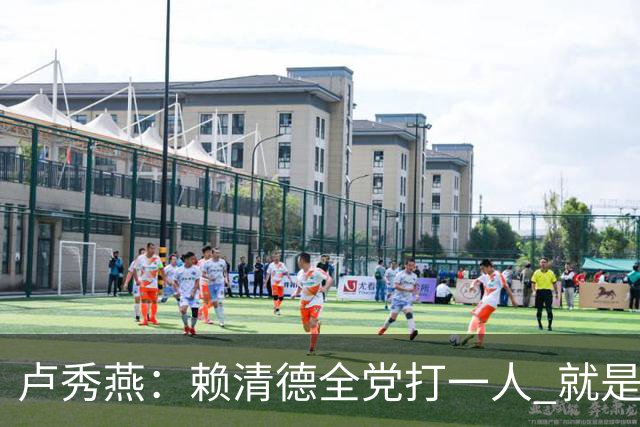 卢秀燕：赖清德全党打一人 就是打蒋万安